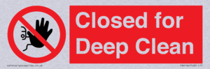 Closed for Deep Clean